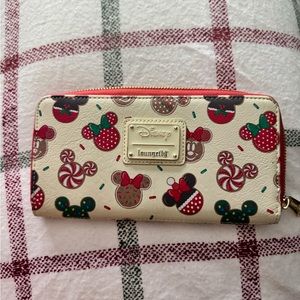 Disney Loungefly Christmas Wallet